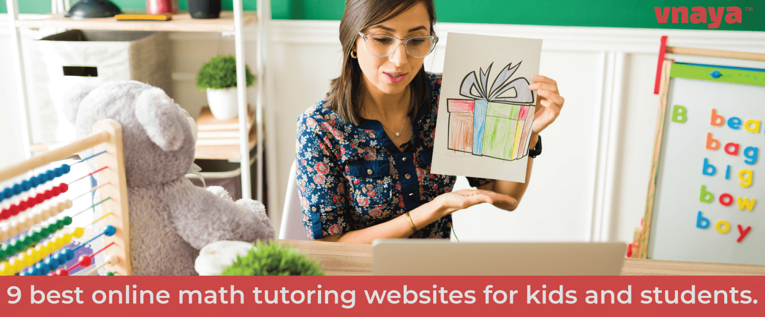 9 best online math tutoring websites for kids and students.